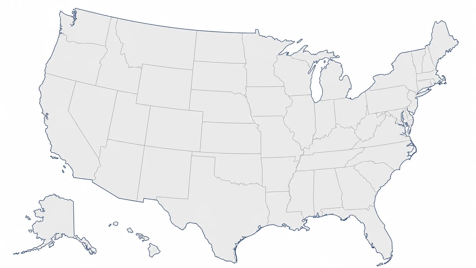Map showing Avantia Build coverage across the United States