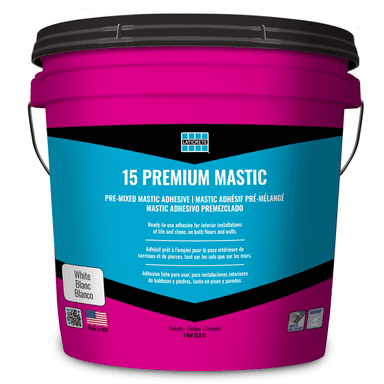 Premium tile mastic 1 gallon pail